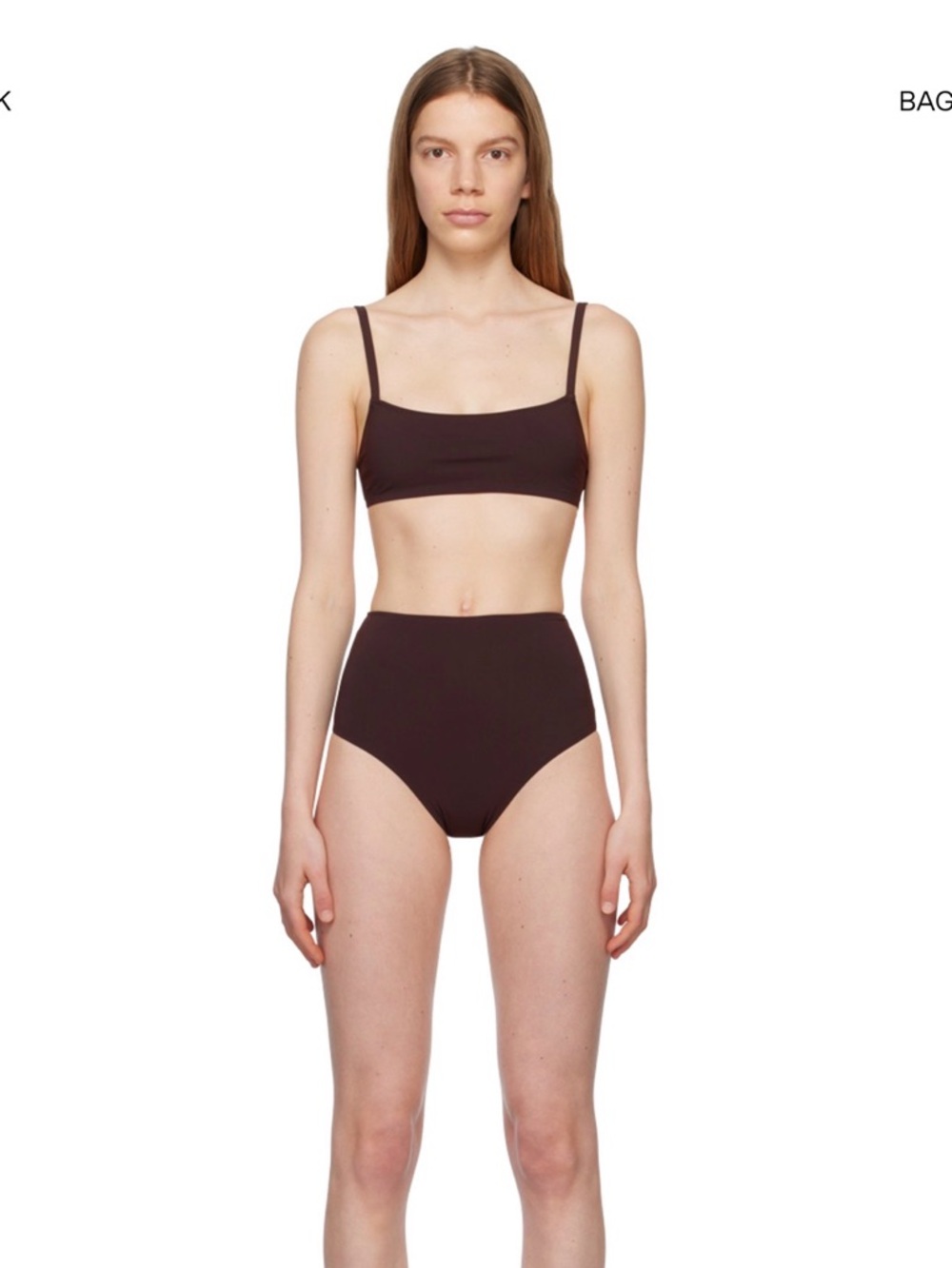 LIDO Brown Undici Bikini Set – Size S